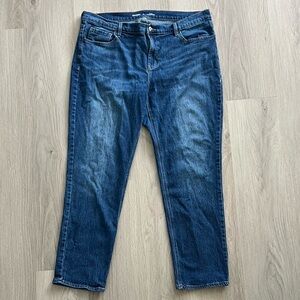 Old Navy Blue Denim Boyfriend Jeans